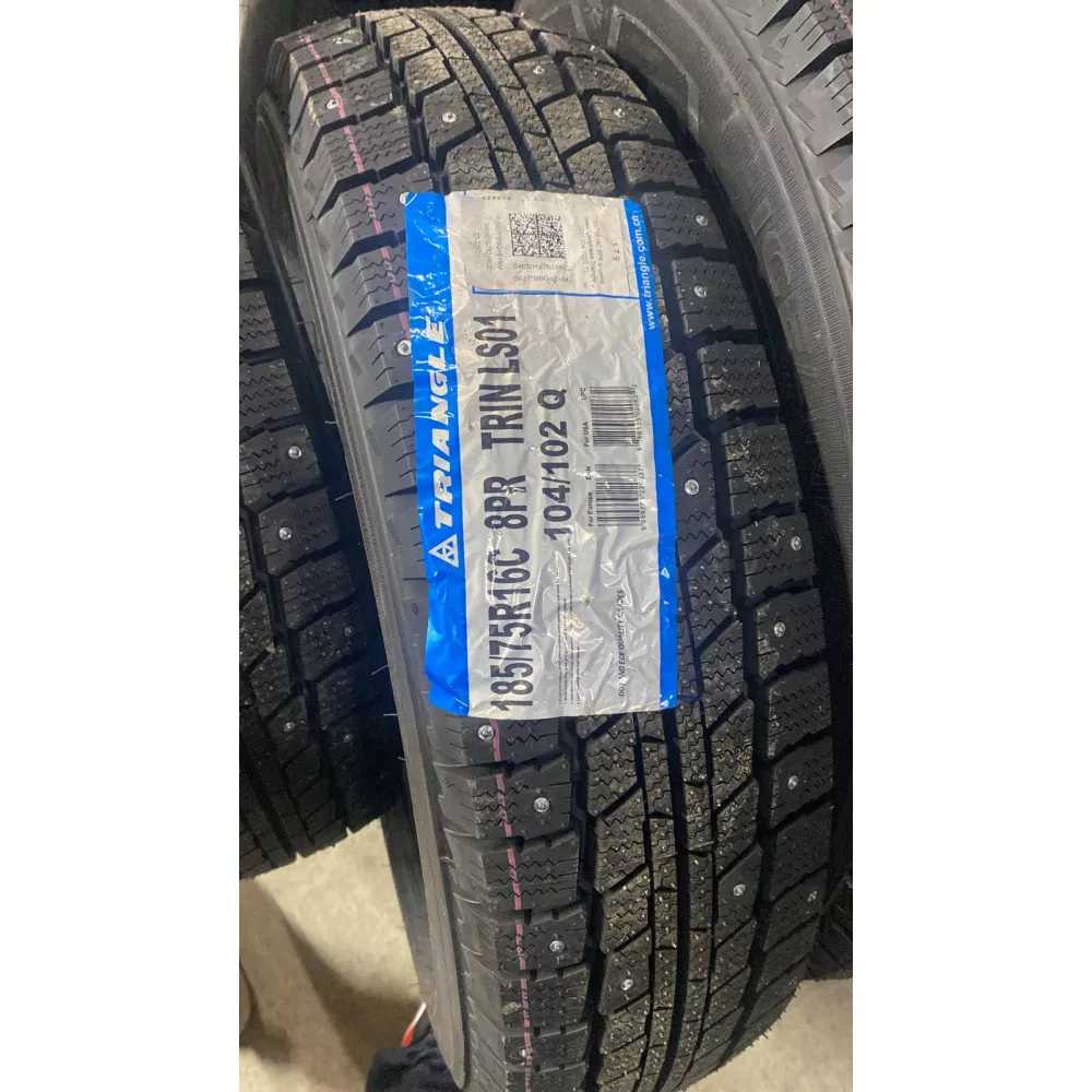 Грузовая шина 185/75 R16 Triangle LS-01  8PR шипы в Усть-Катаве